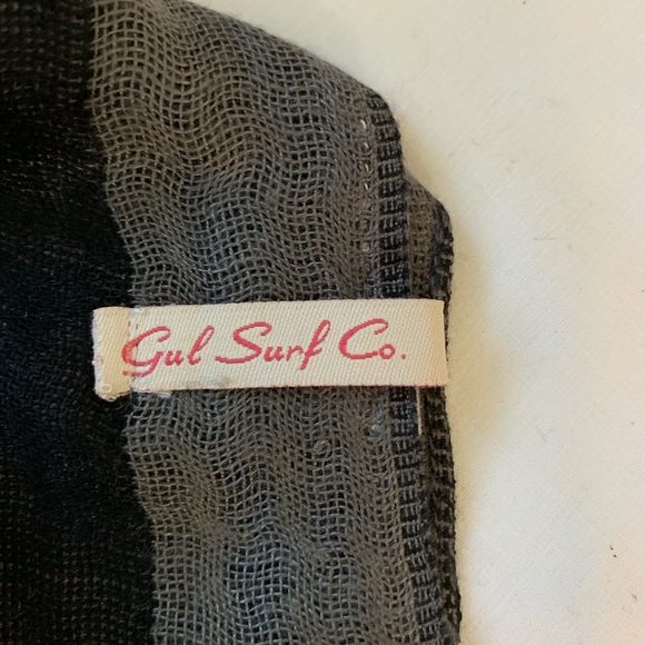 ❤️❤️FREE ❤️❤️ 100% Cotton Scarf Grey & Black - Picture 7 of 8